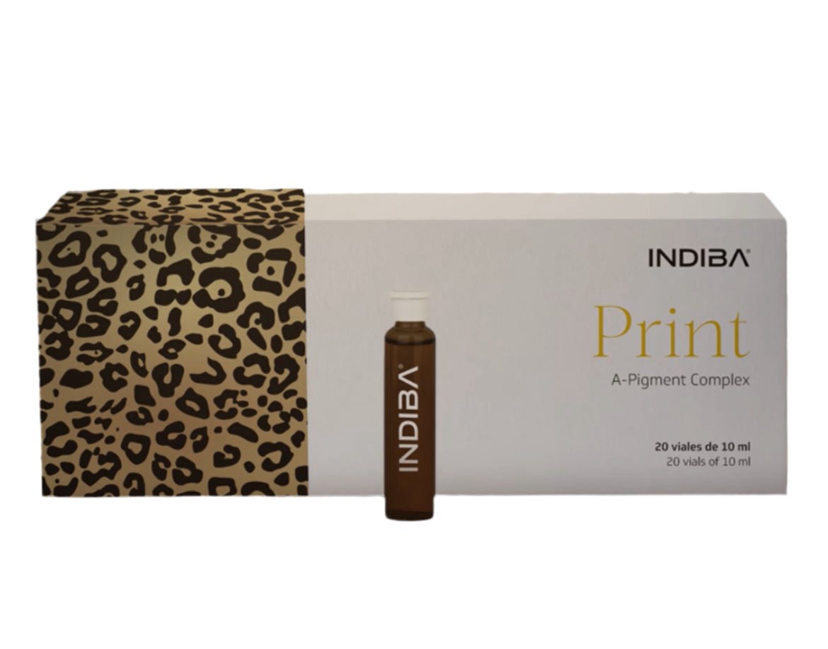 Indiba Print Antimanchas Despigmentante - Tratamiento Completo 60 Viales