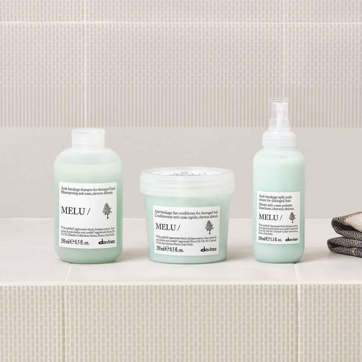 MELU SHAMPOO 250ML CUIDADOS CABELOS ESSENCIAIS DAVINES