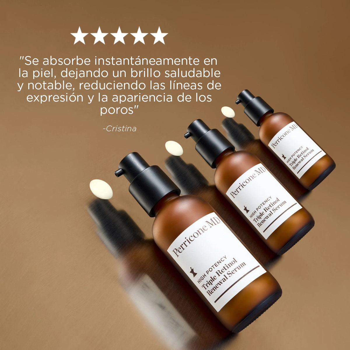 Perricone MD High Potency Triple Retinol Renewal Serum 59ml - Sérum Antiedad Reafirmante