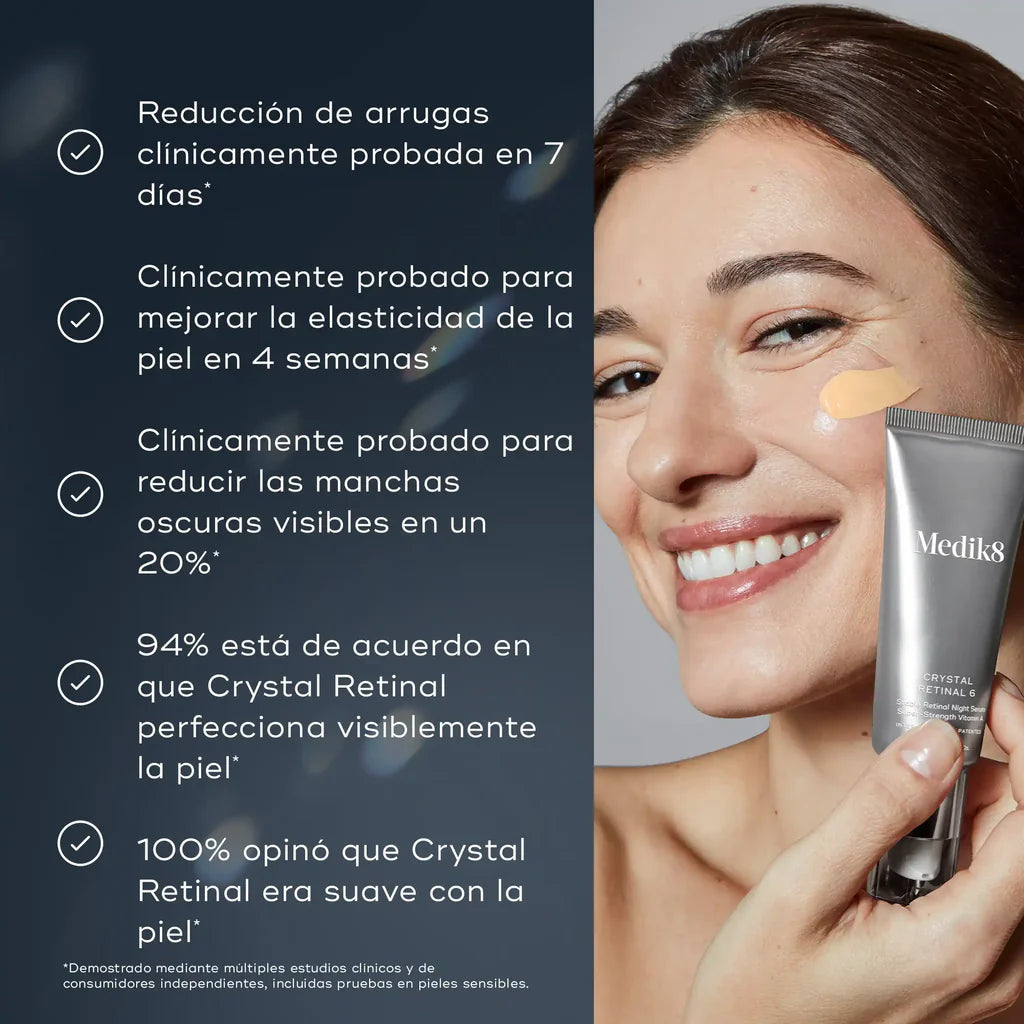 Medik8 Crystal Retinal 1 30ml - Sérum Antiedad con Retinal Estabilizado