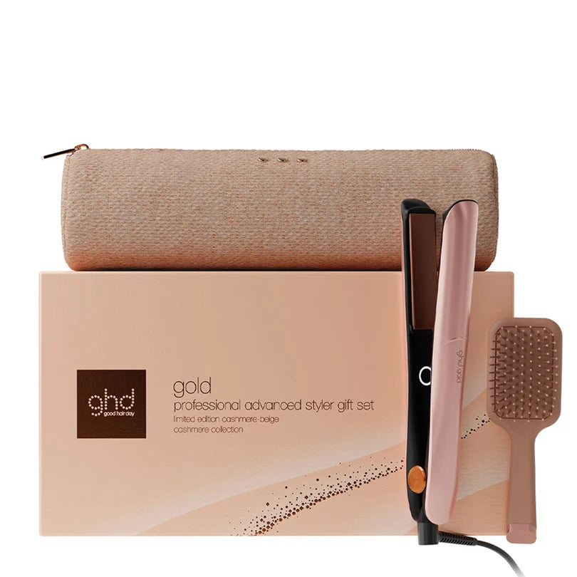 Plancha de pelo ghd gold gift set beige cashmere