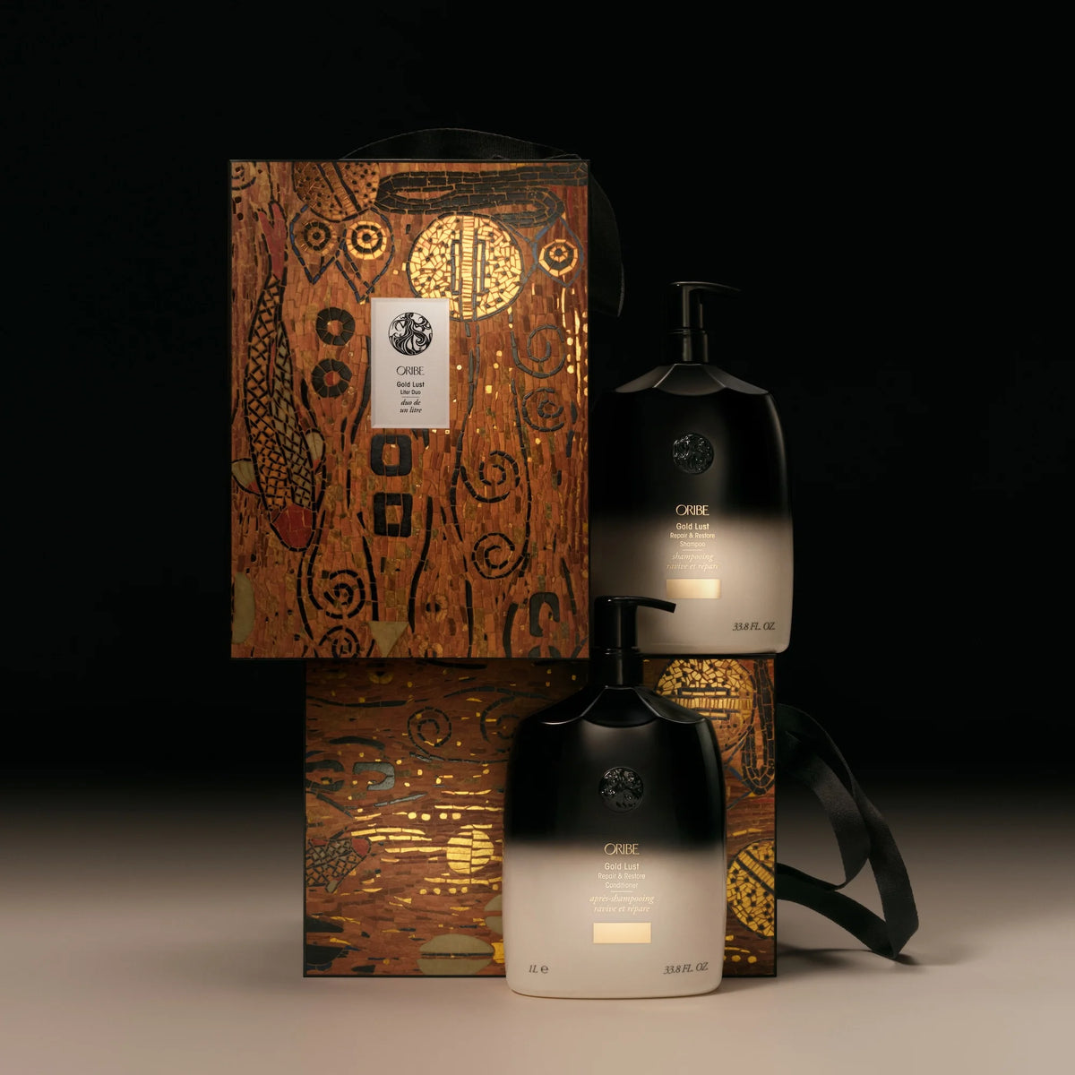 Oribe Gold Lust Liter Duo | Champú 1 L + acondicionador 1 L