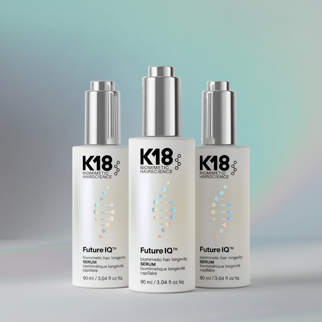 Pack 3 unidades K18 FutureIQ™ Biomimetic Hair Longevity Serum 90ml