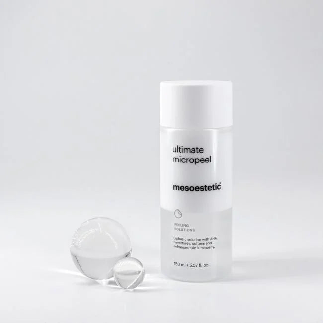 Mesoestetic Ultimate Micropeel 150ml | Solución Exfoliante Facial Profesional