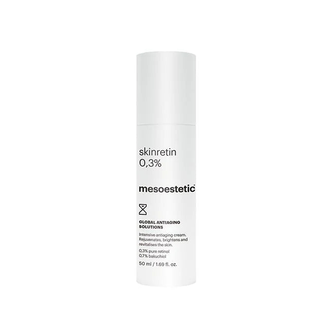 Mesoestetic Skinretin 0,3% 50ml | Crema de Noche con Retinol Puro y Bakuchiol