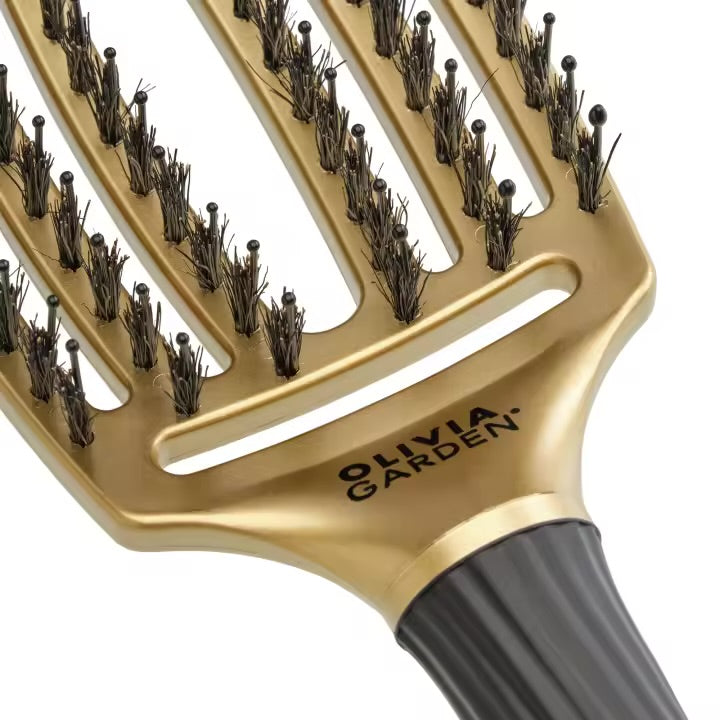 Olivia Garden Fingerbrush Trinity Gold