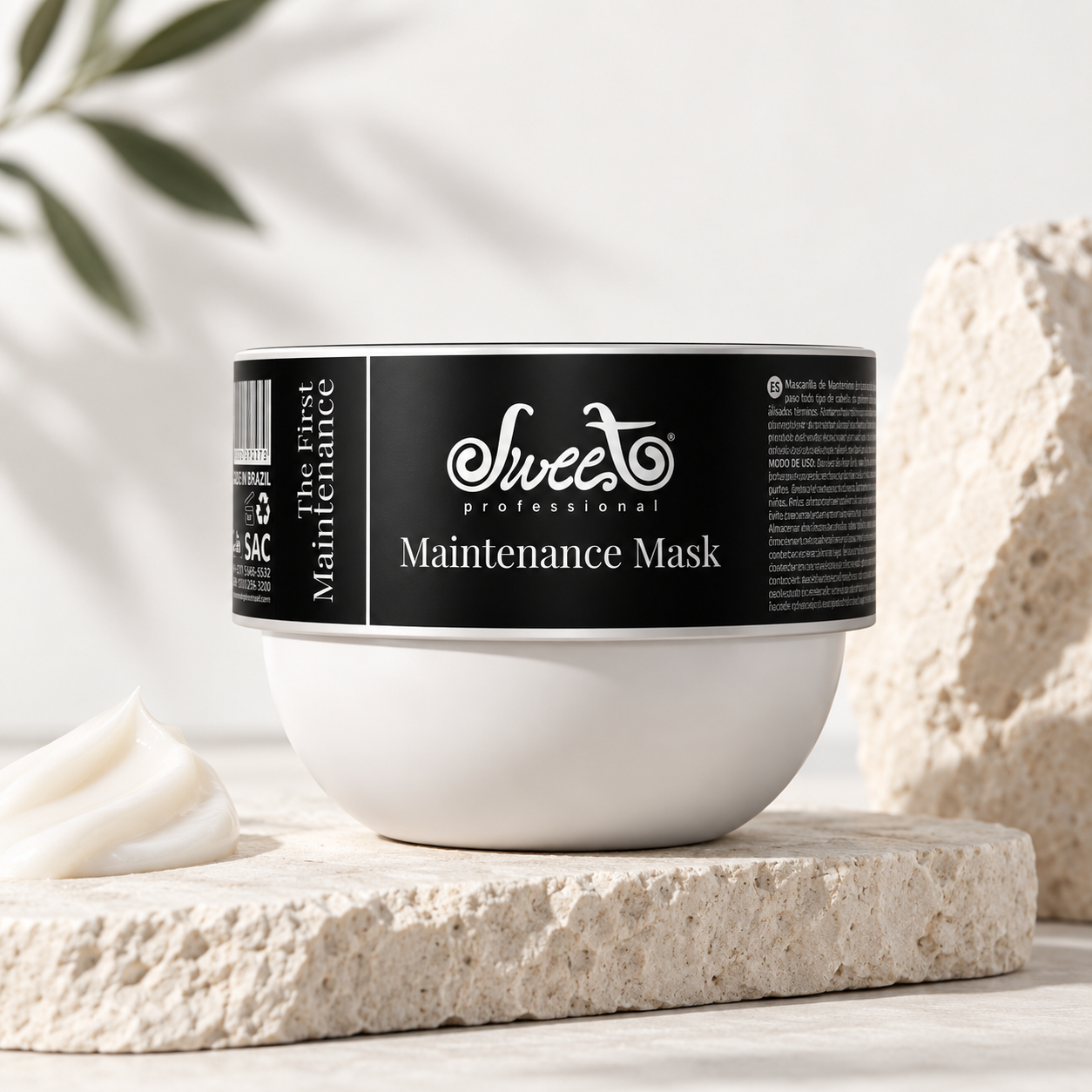 Sweet Mascarilla Ultra Conditioner The First Home Care 200 gr – Tratamiento Reestructurante Cabello Tratado