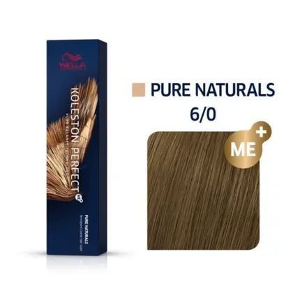 Wella Professionals Koleston Perfect Me+ Pure Naturals 6/0 60 ml