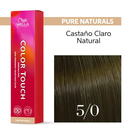 Wella Professionals COLOR TOUCH PURE NATURAL 5/0 60ml