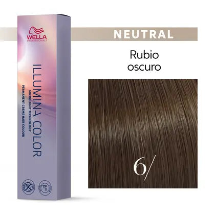 Wella Professionals ILLUMINA COLOR 6/ RUBIO OSCURO 60ml