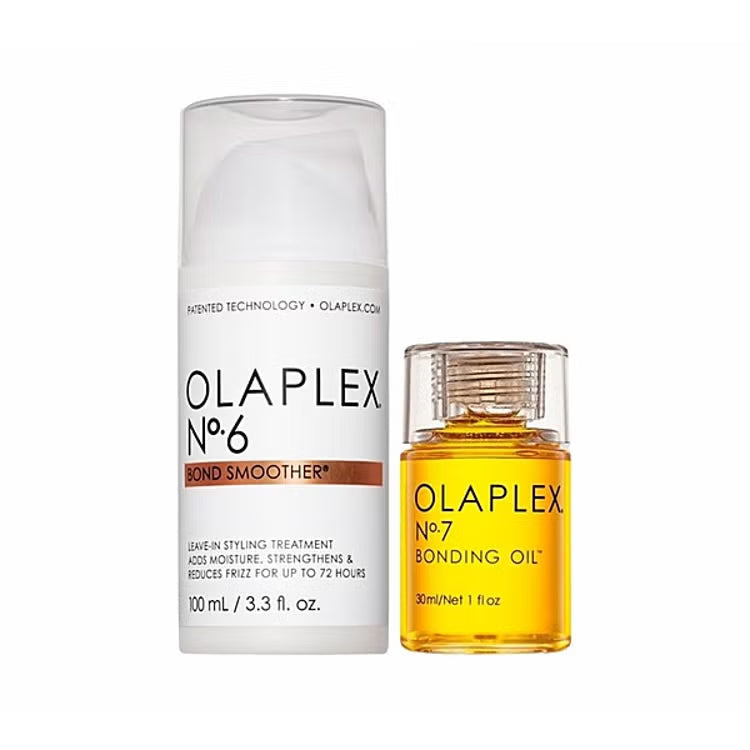 OLAPLEX Iconic Stylers Set: N°.6 100 ml + N°.7 30 ml, protección térmica y antiencrespamiento