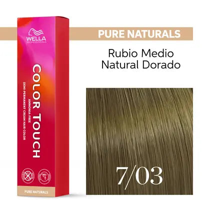 Wella Professionals COLOR TOUCH PURE NATURALS 7/03 60 ML