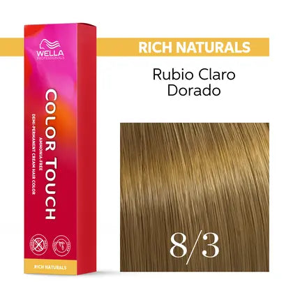 Wella Professionals COLOR TOUCH PURE NATURAL 8/3 60 ml