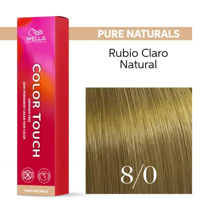 Wella Professionals COLOR TOUCH PURE NATURAL 8/0 60ml