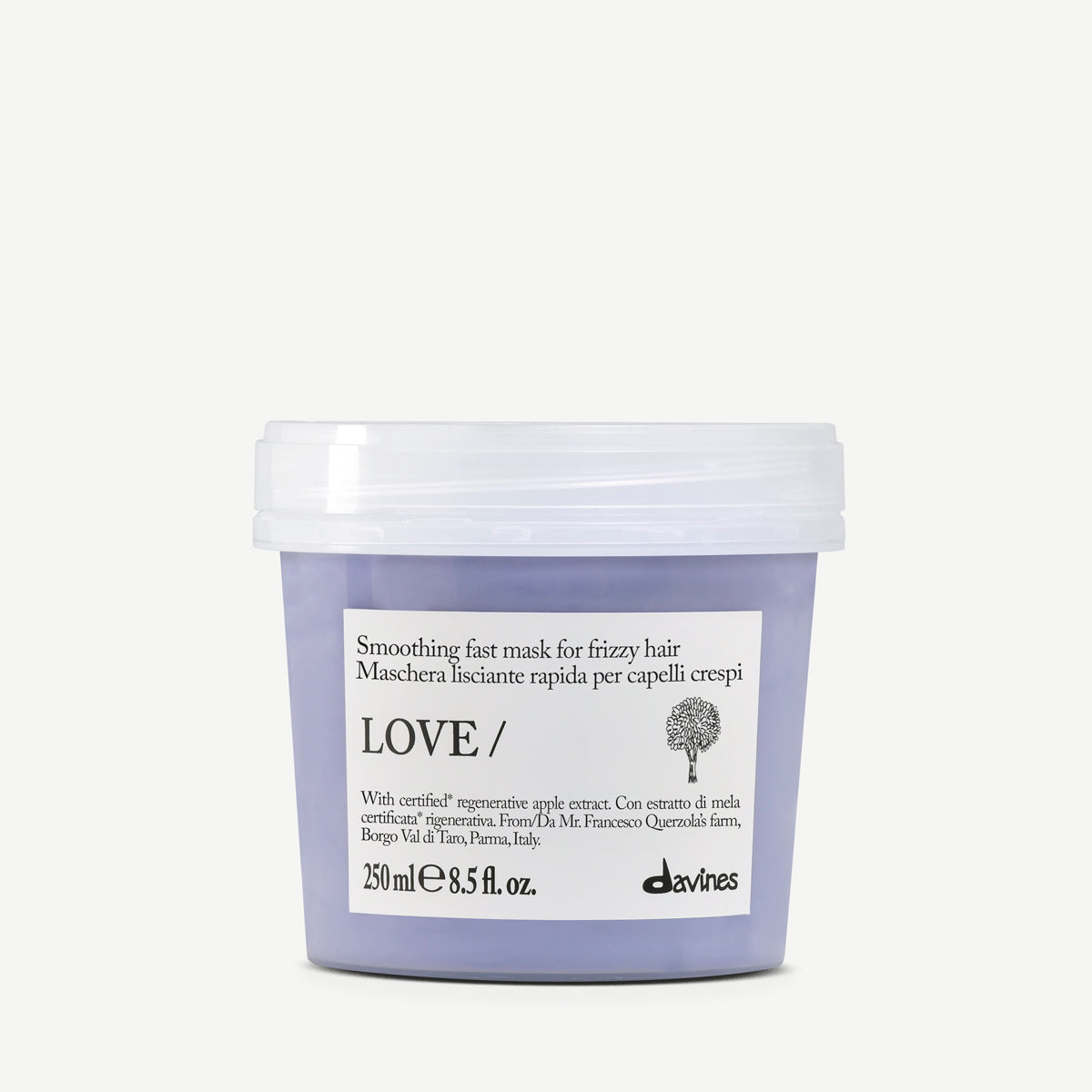 DAVINES LOVE SMOOTHING INSTANT DISCIPLINING MÁSCARA 250ml 