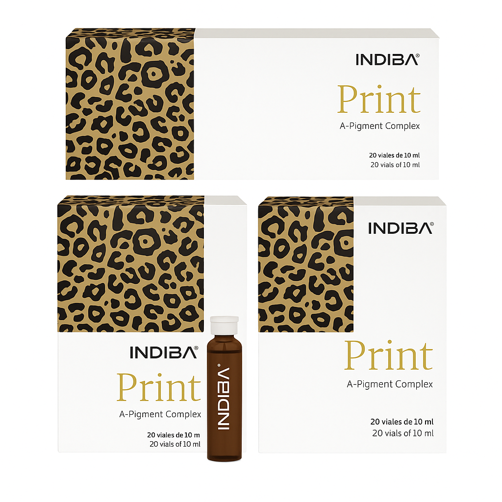 Indiba Print Antimanchas Despigmentante - Tratamiento Completo 60 Viales
