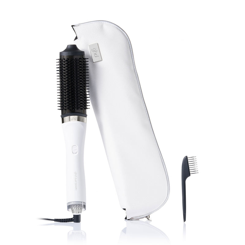 Alisador de cabelo de ar quente 2 em 1 GHD DUET WHITE *Sleek Talker como presente