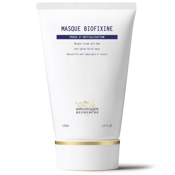Biologique recherche Masque Biofixine, mascarilla facial reafirmante en tubo, formulada para alisar arrugas y aportar un efecto tensor inmediato