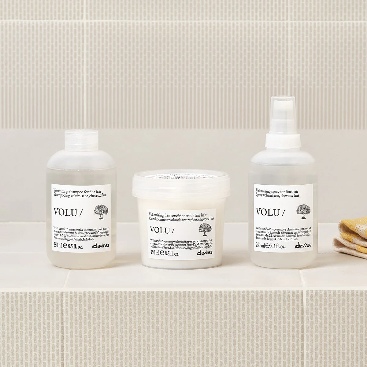 Volumizador de névoa capilar Davines VOLU 250ml