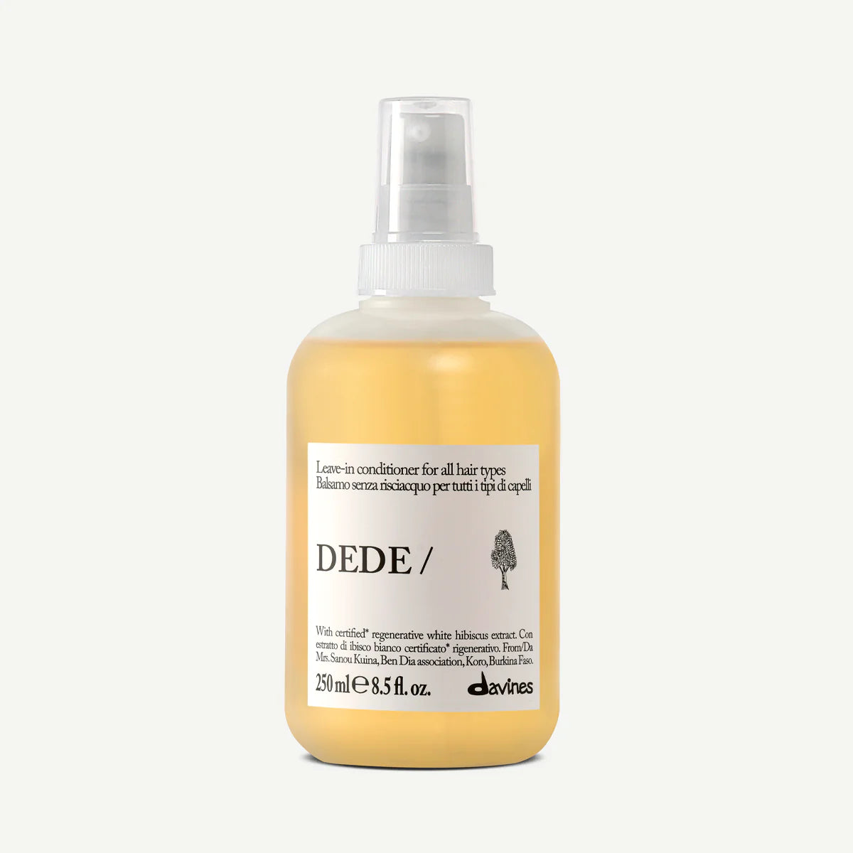 Davines DEDE Leave-in Conditioner 250ml – Spray Desenredante con Protección Térmica