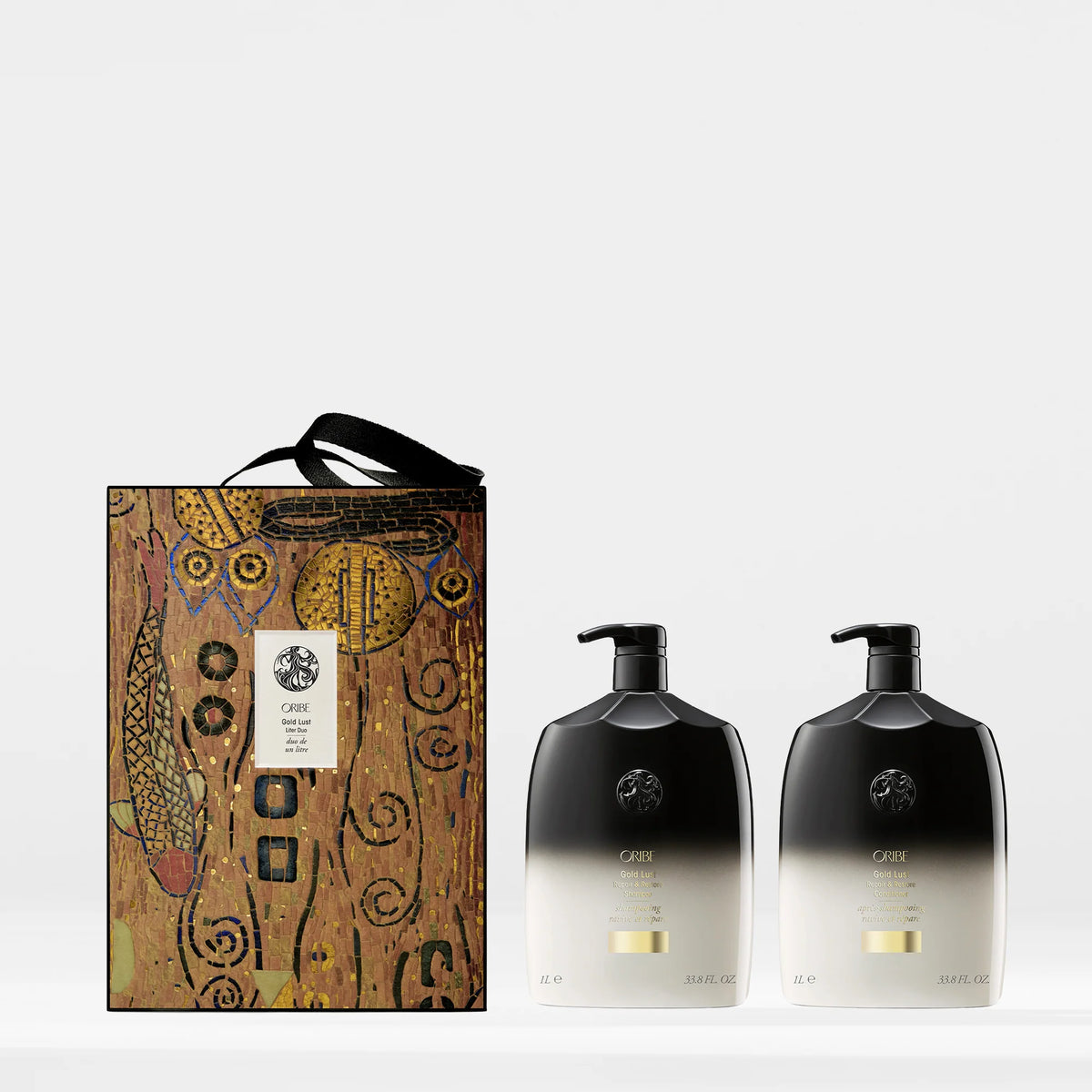 Oribe Gold Lust Liter Duo | Champú 1 L + acondicionador 1 L