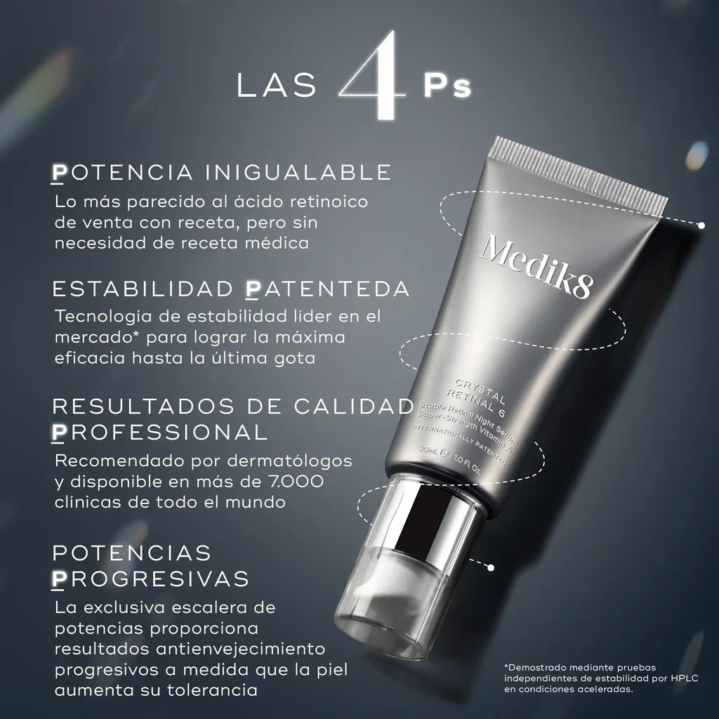 Medik8 Crystal Retinal 1 30ml - Sérum Antiedad con Retinal Estabilizado