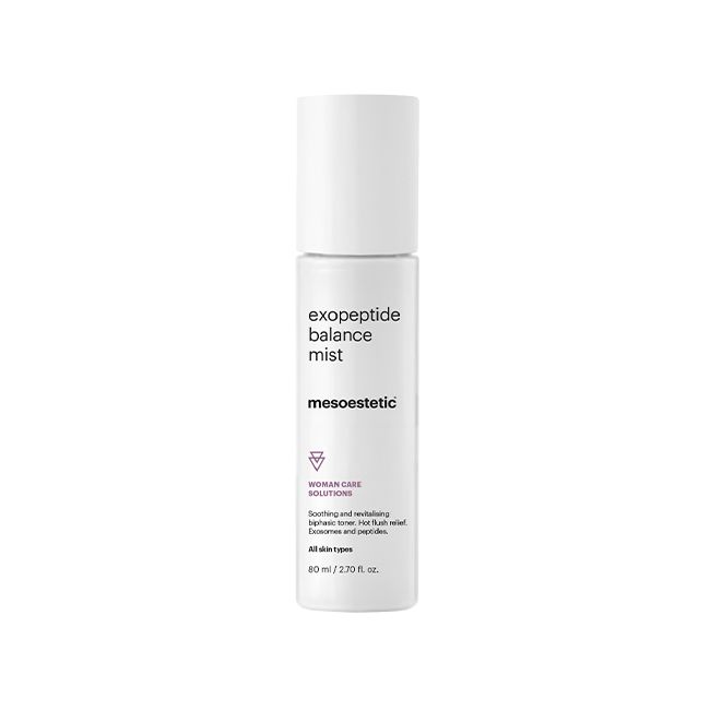 Mesoestetic Exopeptide Balance Mist 80ml | Tónico Bifásico Antisofocos Menopausia