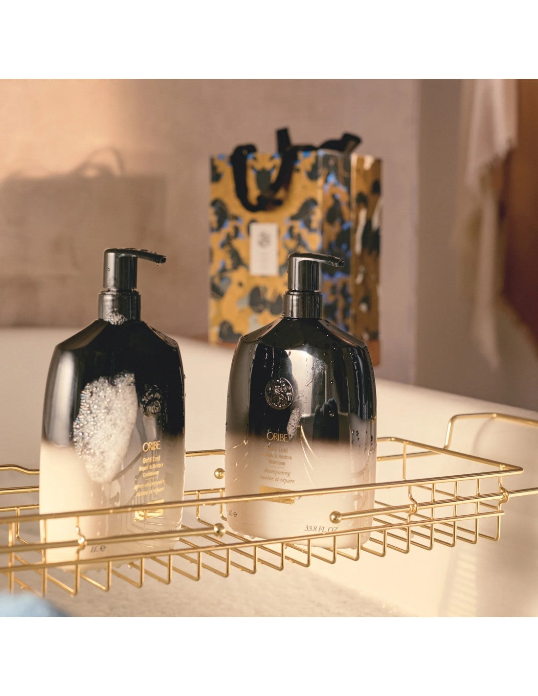 Oribe Gold Lust Liter Set 2025-2026 - Pack Litro Champú + Acondicionador