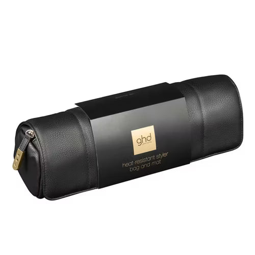 Neceser heat-resistant styler bag and mat