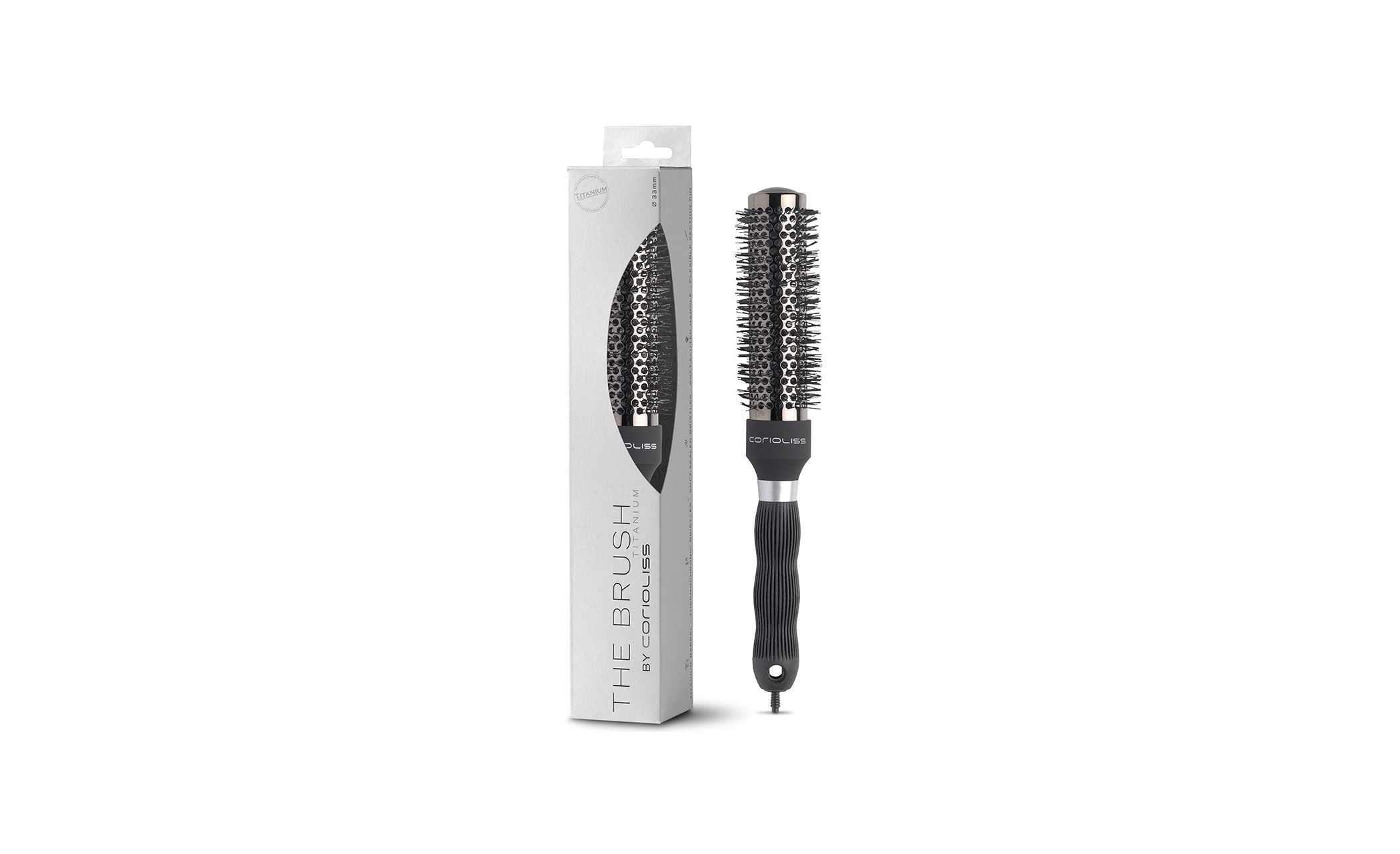 Corioliss The Brush Titanium 33mm
